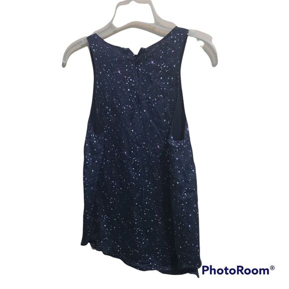 Club Monaco black with purple / white " paint splatter " swing tank top … - Picture 4 of 6